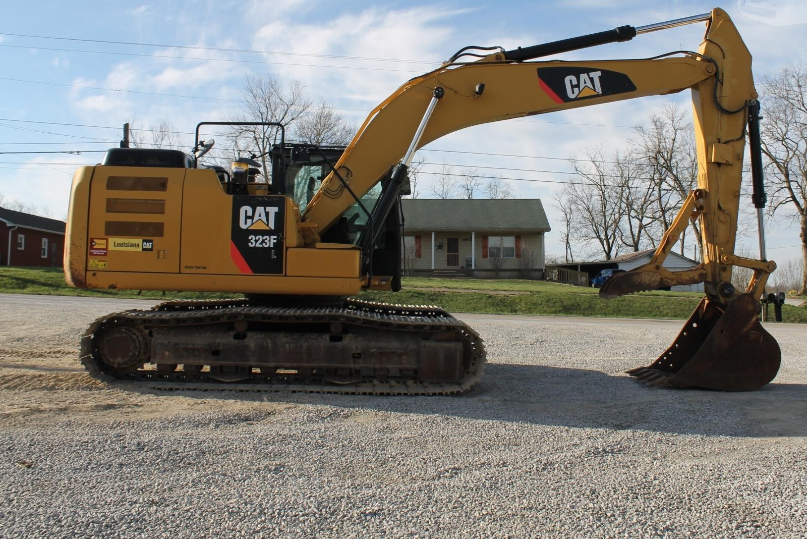 CATERPILLAR 323 FL for Sale Certified Excavator by French Mechanical
